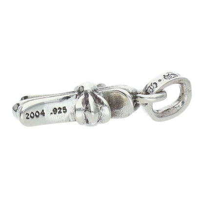 Chrome Hearts Crs Baby Fat Charm Silver Necklace Top — view 4