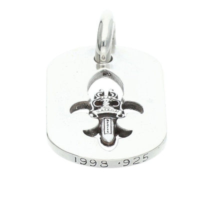 Chrome Hearts D Tag Sml Fle Dag Fudaga Dog Tag Small Necklace Top — view 5