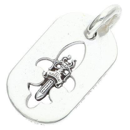 Chrome Hearts D Tag Sml Fle Dag Fudaga Dog Tag Small Necklace Top