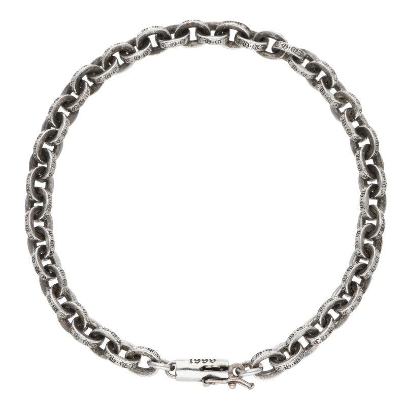 Chrome Hearts Paper Chain Silver Bracelet — view 2