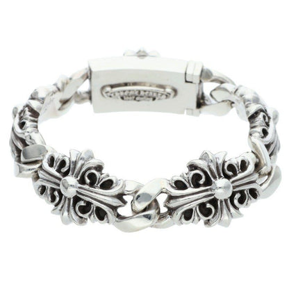 Chrome Hearts Keeper Link Silver Bracelet — view 2