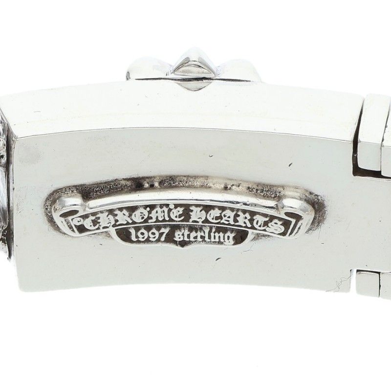 Chrome Hearts Keeper Link Silver Bracelet — view 3