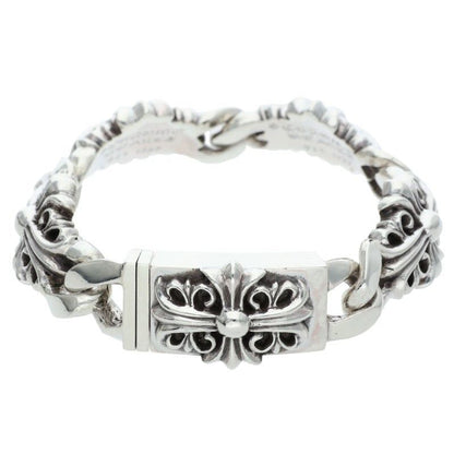 Chrome Hearts Keeper Link Silver Bracelet