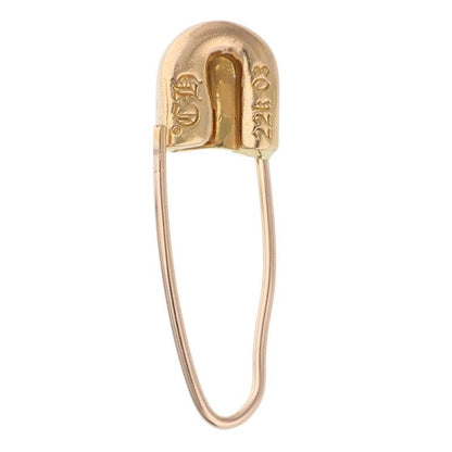 Chrome Hearts 22k ER Safety Pin Gold Earrings — view 5