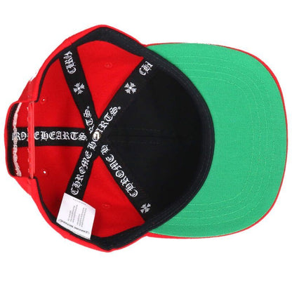 Chrome Hearts CH Hat CH Embroidered Baseball Cap — view 4