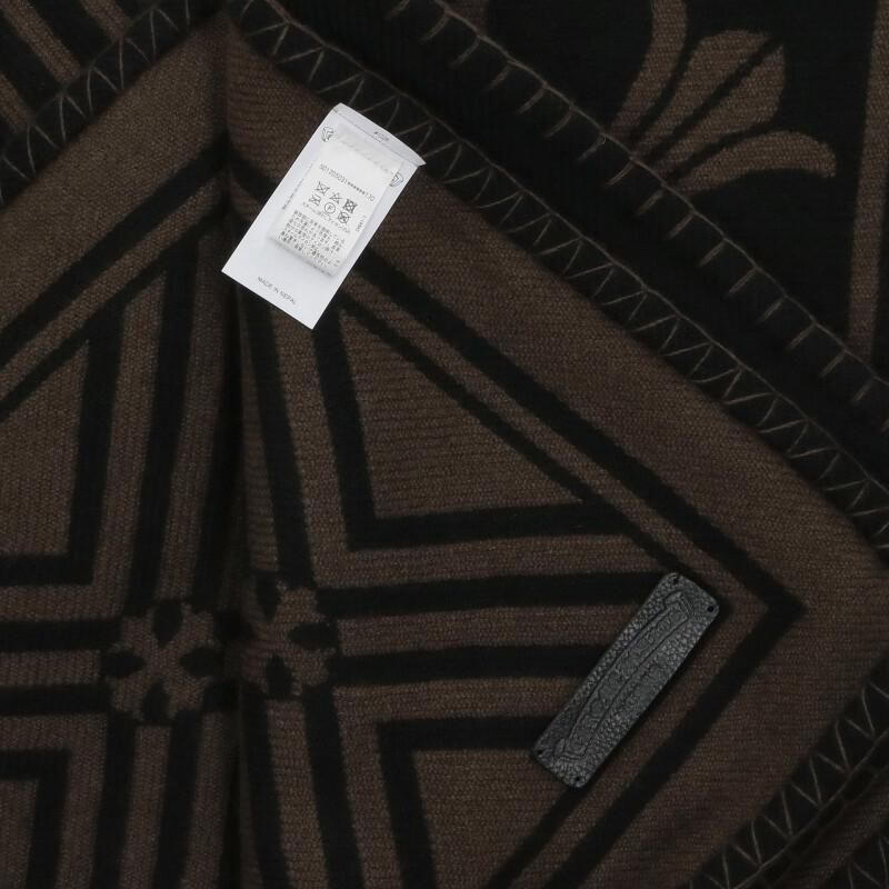 Chrome Hearts CH Plus All Over Pattern Cashmere Shoulder Bag — view 2