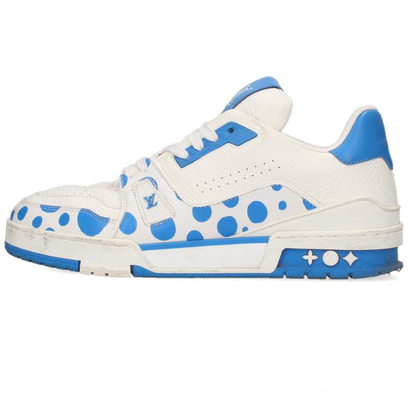 Louis Vuitton Yayoi Kusama LV Trainer YK Low Cut Sneakers 8.5