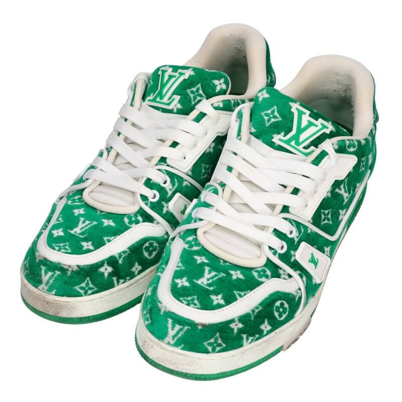 Louis Vuitton LV Trainer Line Monogram Low Cut Sneakers — view 5