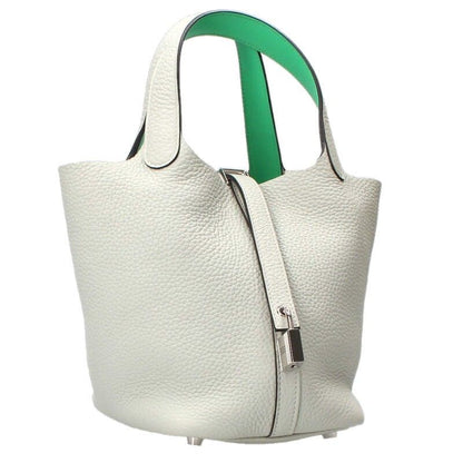 Hermes Picotin Lock PM Eclat Grineve Vert Comic Handbag PM