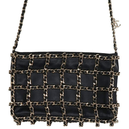 Chanel Cruise Collection Lambskin Chain Shoulder Bag