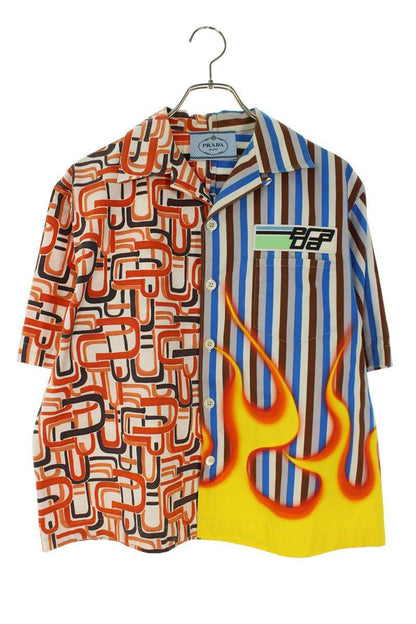 Prada Double Matchfire Short Sleeve Shirt