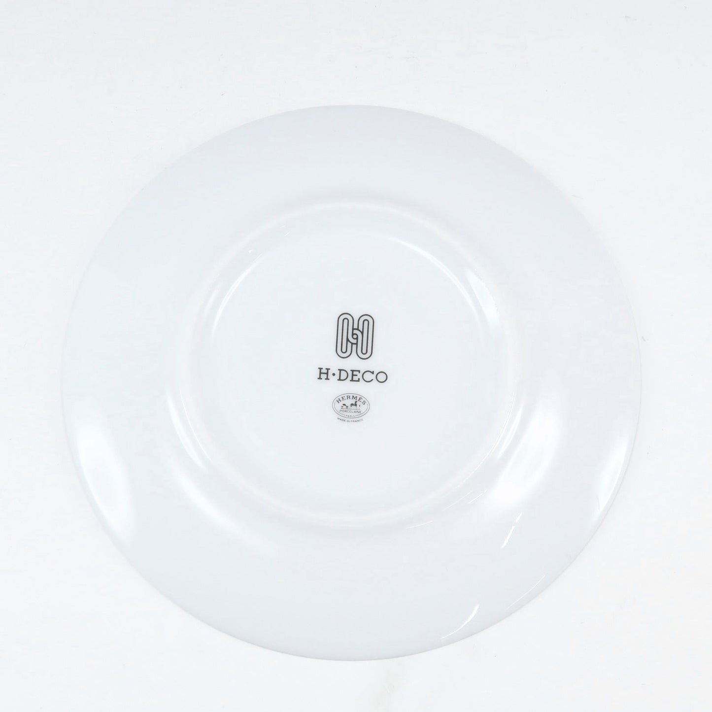 Hermes Ashe Deco H 14 2 Plates Porcelain Tableware