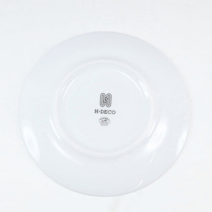 Hermes Ashe Deco H 14 2 Plates Porcelain Tableware