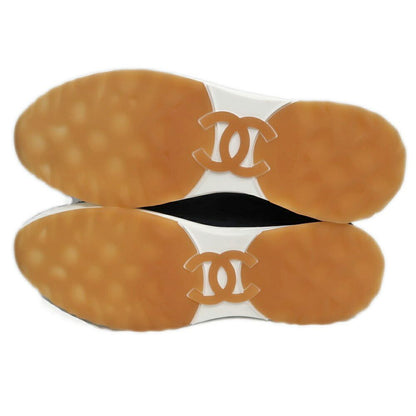Chanel Sneakers 37 Navy Black Shoes — view 8