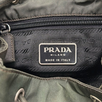 Prada Backpack Sac Khaki Mini Bag — view 9