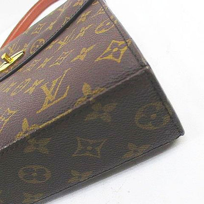 Louis Vuitton Malesherbes Handbag Monogram Brown — view 6