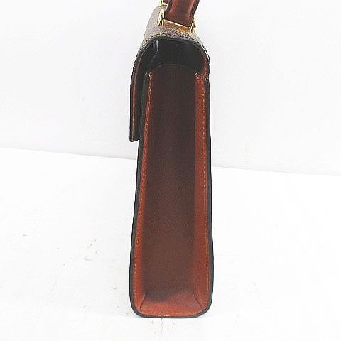 Louis Vuitton Malesherbes Handbag Monogram Brown — view 3