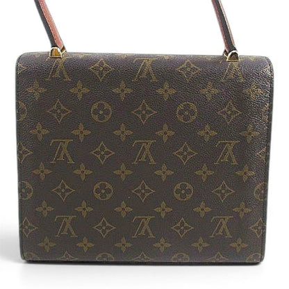 Louis Vuitton Malesherbes Handbag Monogram Brown — view 4
