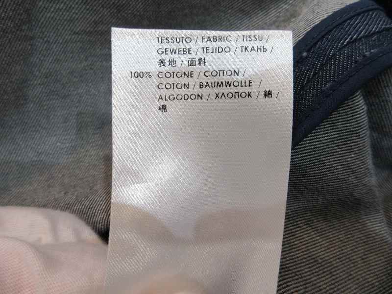 Gucci Dress Denim Gold Button 38 — view 6