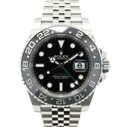 Rolex GMT Master 2 Gray Black Watch Polished