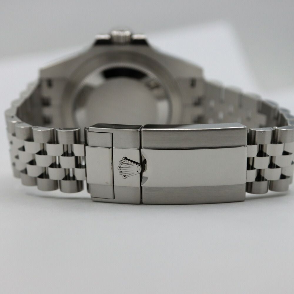 Rolex GMT Master 2 Gray Black Watch Polished — view 7