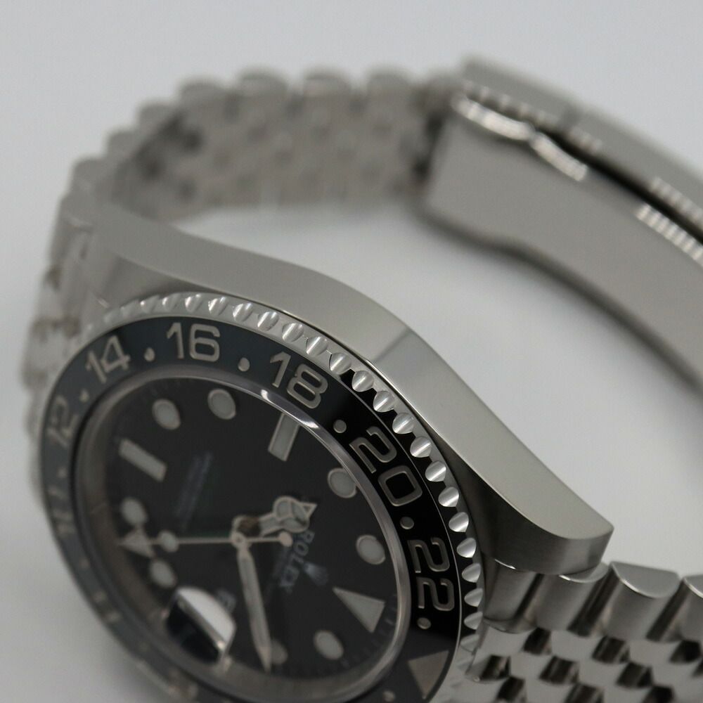 Rolex GMT Master 2 Gray Black Watch Polished — view 5