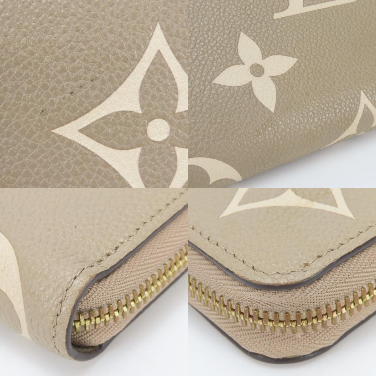 Louis Vuitton Wallet Monogram Empreinte Tourterelle Cles Beige Bicolor Everyday — view 4