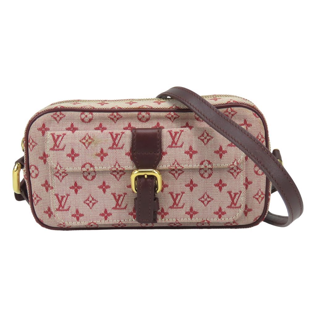 Louis Vuitton Shoulder Bag Juliette Monogram Mini Cherry Red Bordeaux Crossbody