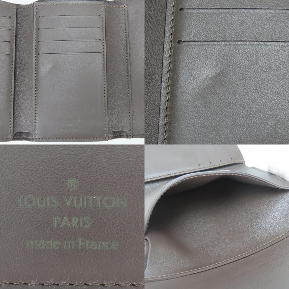 Louis Vuitton Trifold Wallet Portefeuille Capucines Compact Taurillon Leather — view 8