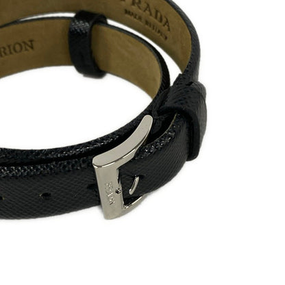 Prada Bracelet Leather Black Centurion — view 2