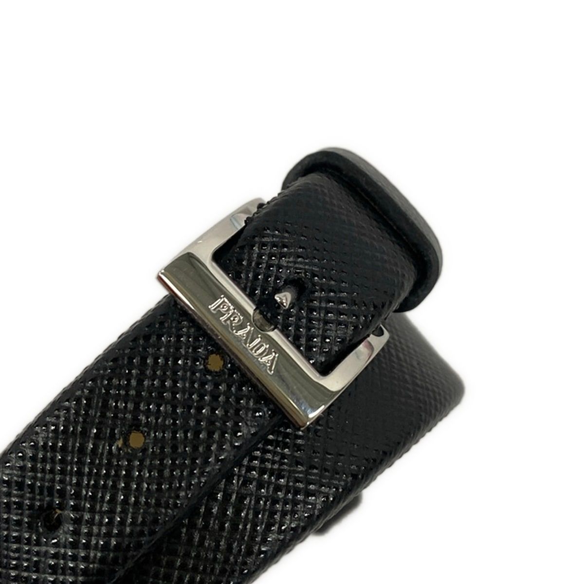 Prada Bracelet Leather Black Centurion — view 6