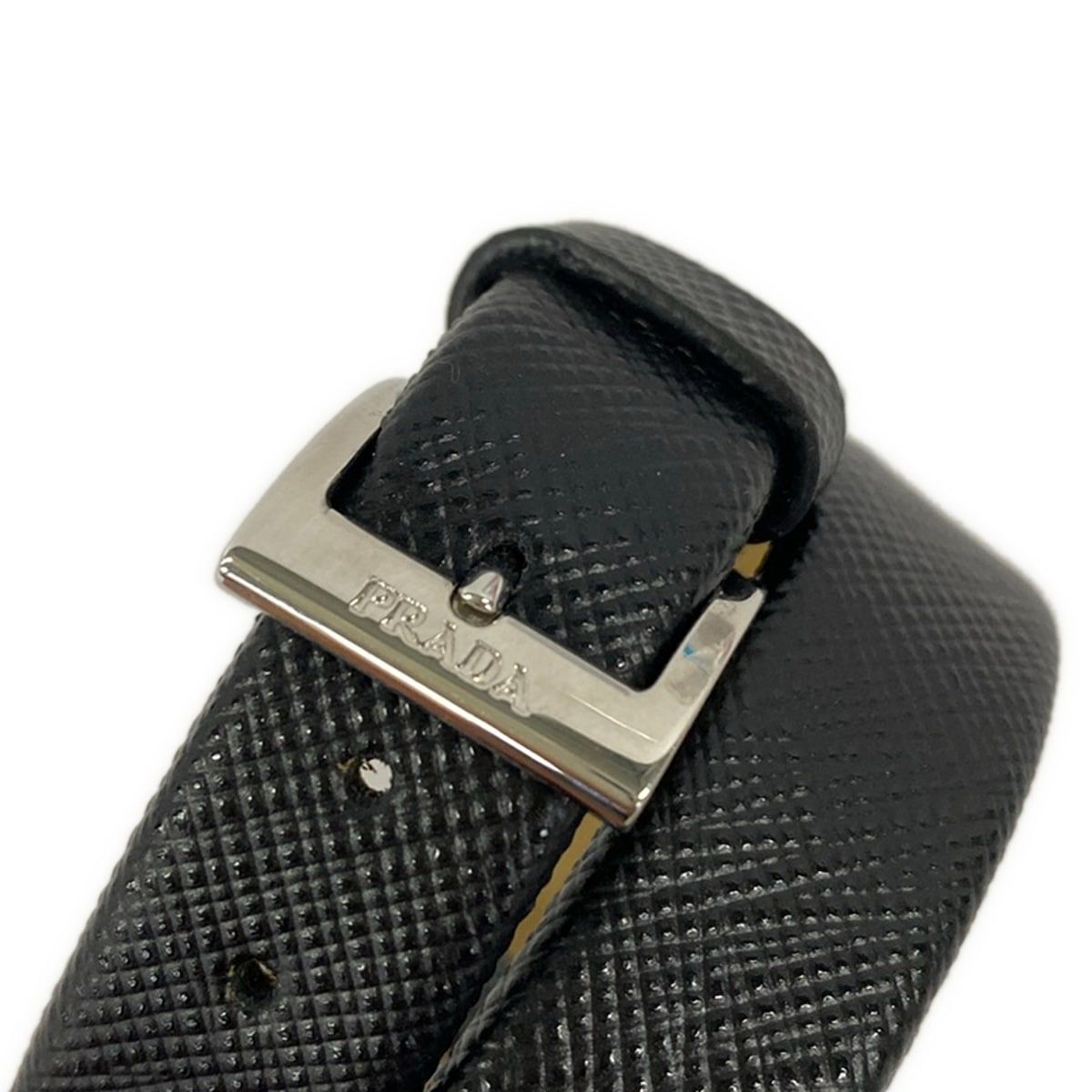 Prada Bracelet Leather Black Centurion — view 5