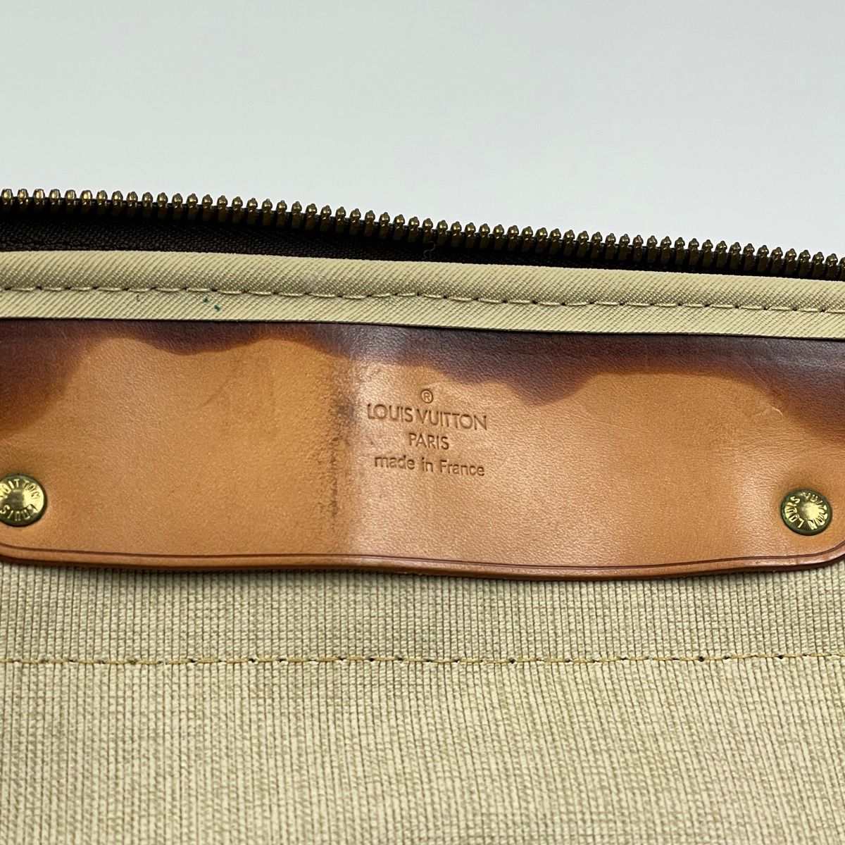 Louis Vuitton Alize de Poche Boston Bag 2-Way Monogram Brown — view 8