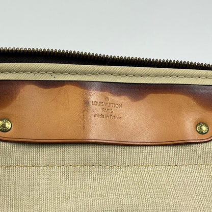 Louis Vuitton Alize de Poche Boston Bag 2-Way Monogram Brown — view 8