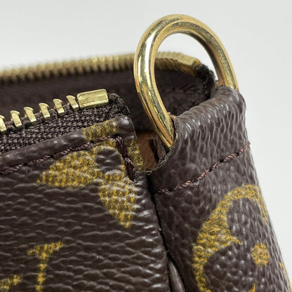 Louis Vuitton Pochette Makeup Cosmetics Pouch Monogram Brown — view 4