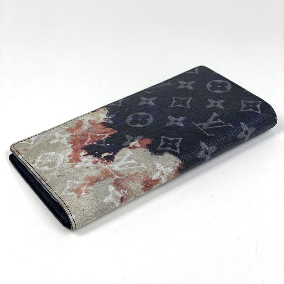 Louis Vuitton Portefeuille Brazza NM Monogram Bree Wallet Navy — view 2