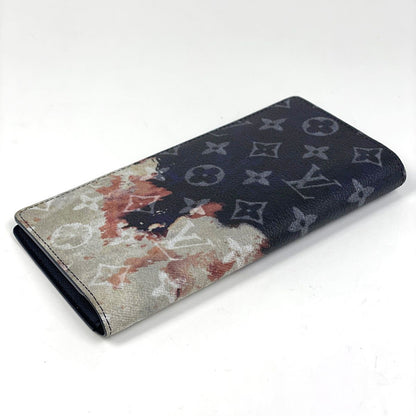 Louis Vuitton Portefeuille Brazza NM Monogram Bree Wallet Navy — view 2