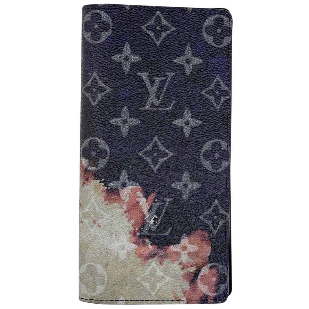 Louis Vuitton Portefeuille Brazza NM Monogram Bree Wallet Navy
