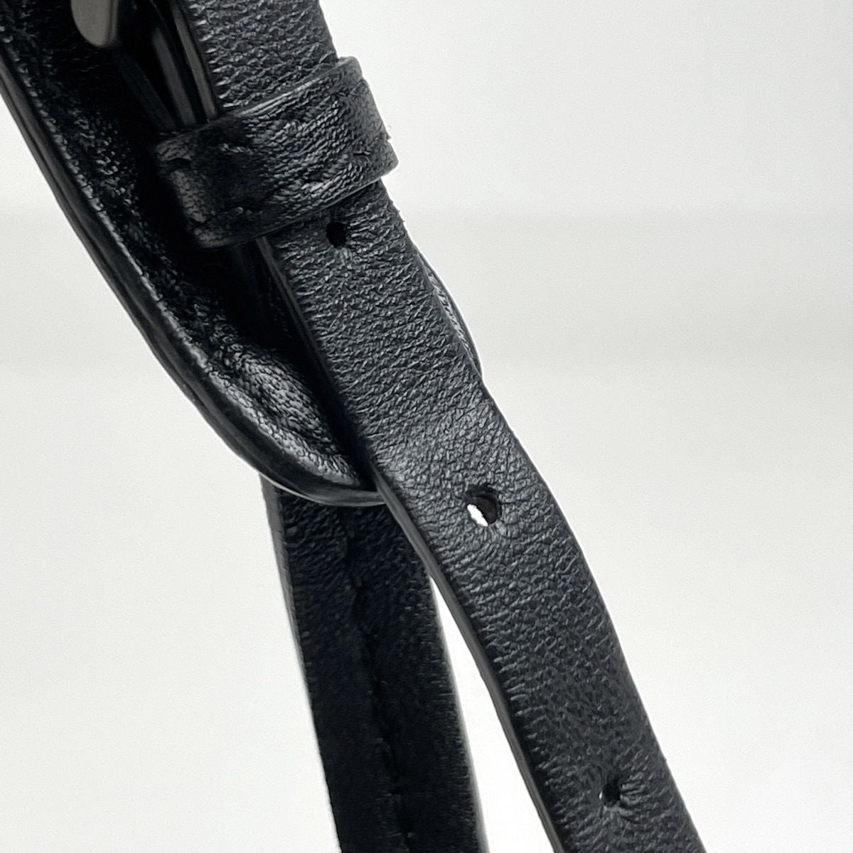 Bottega Veneta Intrecciato Nodini Shoulder Bag Leather Black — view 4