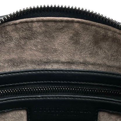 Bottega Veneta Intrecciato Nodini Shoulder Bag Leather Black — view 6