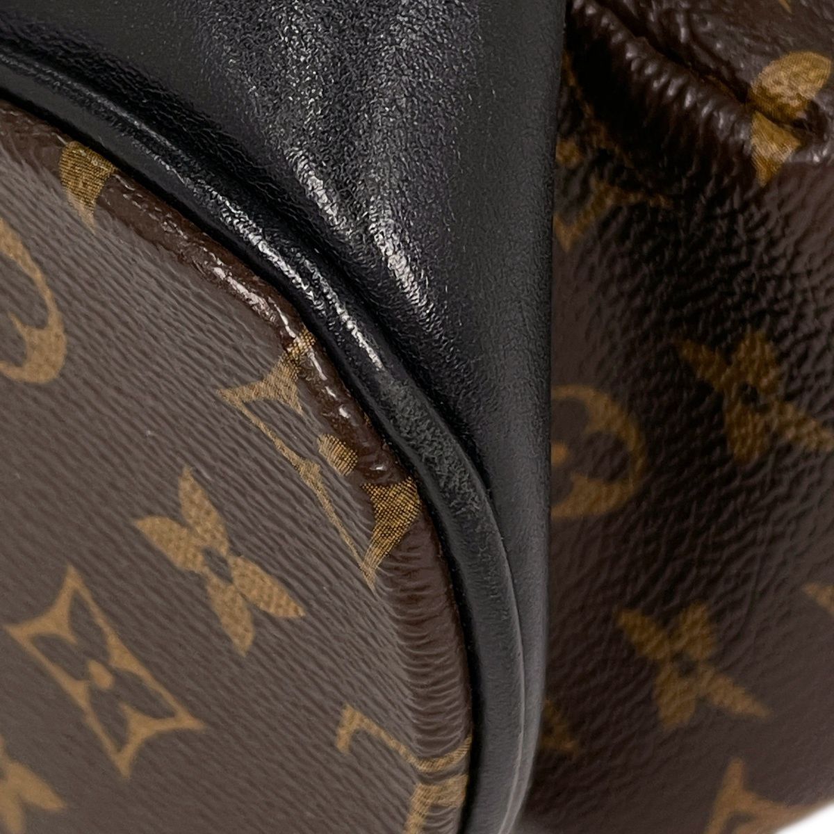Louis Vuitton Christopher MM Backpack Monogram Macassar Brown Noir — view 7