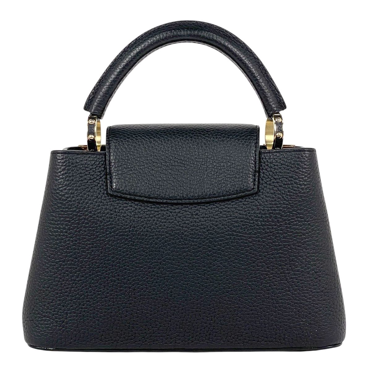 Louis Vuitton Capucines BB 2-Way Handbag Taurillon Black — view 3