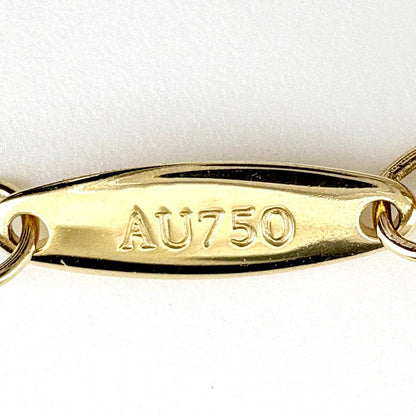 Tiffany & Co by the Yard Necklace YG Yellow Gold Pendant 750 Diamond — view 5