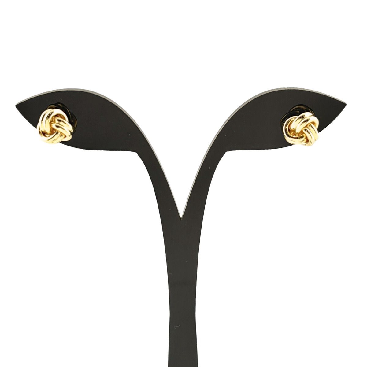Tiffany & Co Twist Knot Earrings YG Yellow Gold