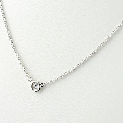 Tiffany & Co by the Yard Necklace Platinum Pendant Diamond Elsa Peretti — view 3