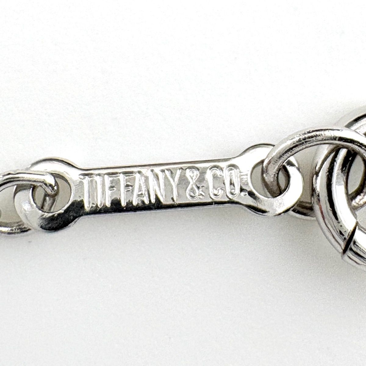 Tiffany & Co by the Yard Necklace Platinum Pendant Diamond Elsa Peretti — view 6