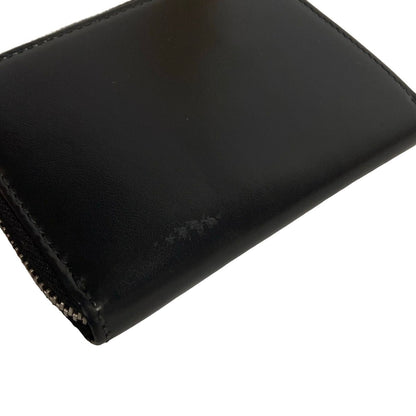 Dolce & Gabbana Coin Case Black L-shaped Zipper Leather — view 5