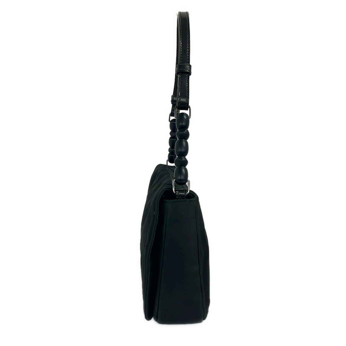 Dior Shoulder Bag Maris Pearl Black Leather — view 2