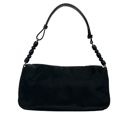 Dior Shoulder Bag Maris Pearl Black Leather — view 3