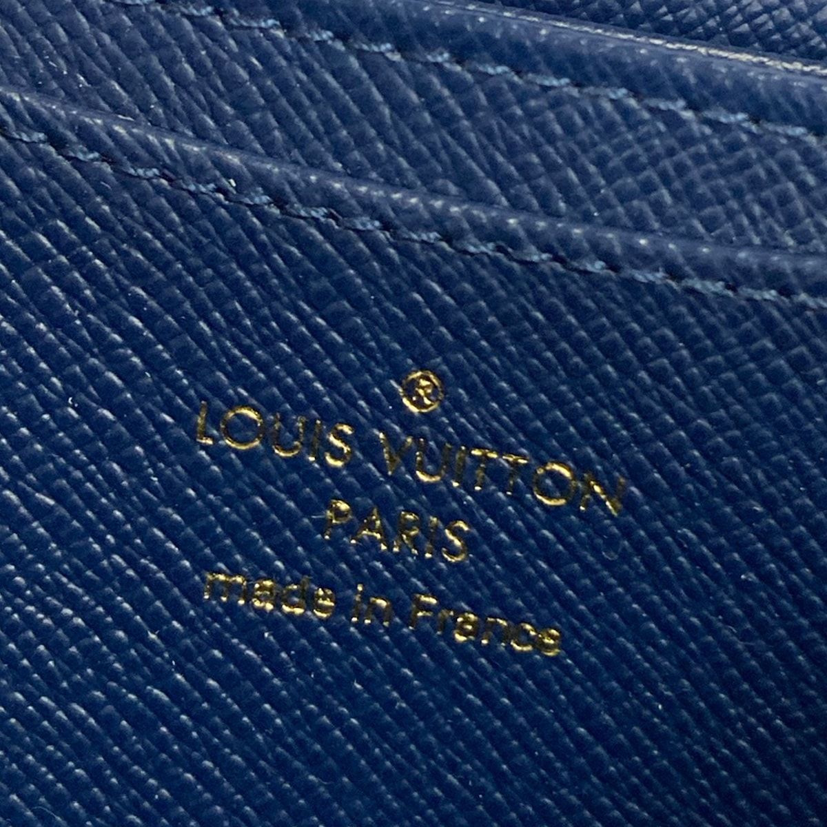 Louis Vuitton Coin Case Monogram Jacquard Denim Zippy Purse Marine — view 4